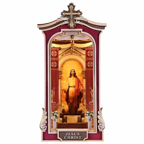 Catedral em Miniatura: O seu canto de fé e luz no coração do lar.