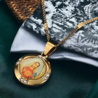 Colar Sagrado Coração de Maria