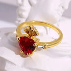 Anel Sagrado Coração de Jesus - Luxo e Devoção