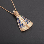 Colar de Nossa Senhora Aparecida Dupla Face - Imaculada